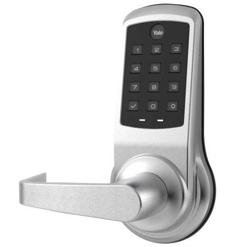 ACCENTRA AU-NTB632-NR 626 Matte Silver Commercial Keypad Door Lock with Grade 1 Security AU-NTB632-NR 626