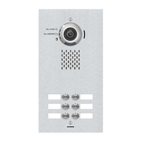 Aiphone IX-DVF-6 Intercom System with Video Entry and Network Security IX-DVF-6