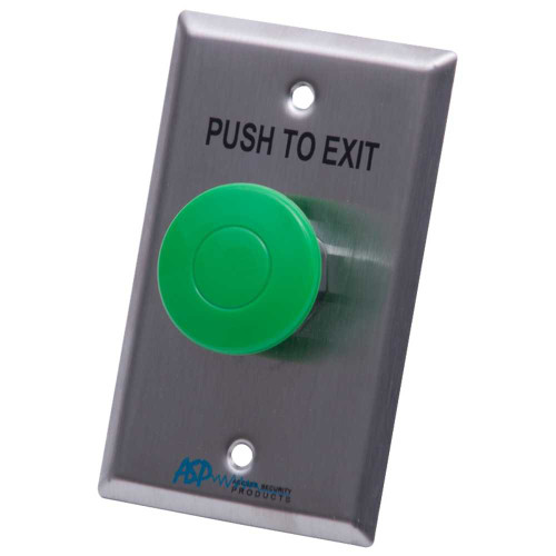 Alarm Controls ASP-14 Pneumatic Green Time Delay Exit Button for Commercial Applications ASP-14