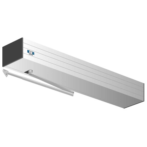 Record-USA SS8211C2SNN 48 Commercial Door Operator with 90? Opening Angle and Matte Silver Finish SS8211C2SNN 48