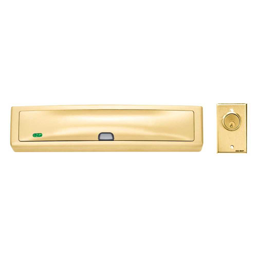 Securitron DEM680E-605 Polished Brass Electric Strike for Commercial Doors DEM680E 605