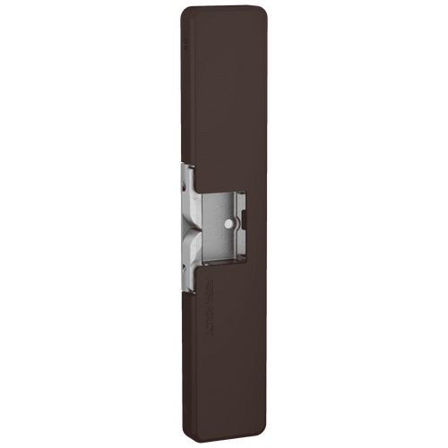 HES 9400-613E-LBM Fail Safe/Fail Secure, Complete 12/24VDC Electric Strike, Surface Mounted, 1/2" Thickness, Latchbolt Monitor, Dark Oxidized Bronze Finish BandHdepot.com