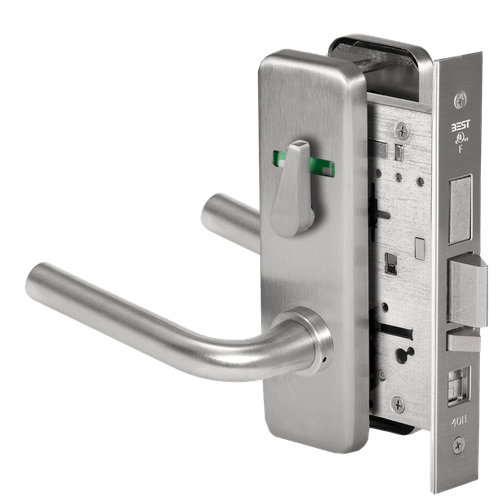 BEST 45H Series Mortise Lock with Grade 1 Security and Matte Silver Finish 45H7AB12J626VIB