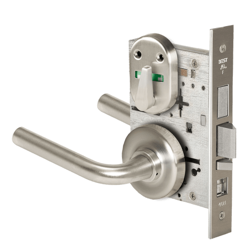 BEST 45H Series Mortise Lock with Grade 1 Security and Matte Silver Finish 45H7AB12R619VIB