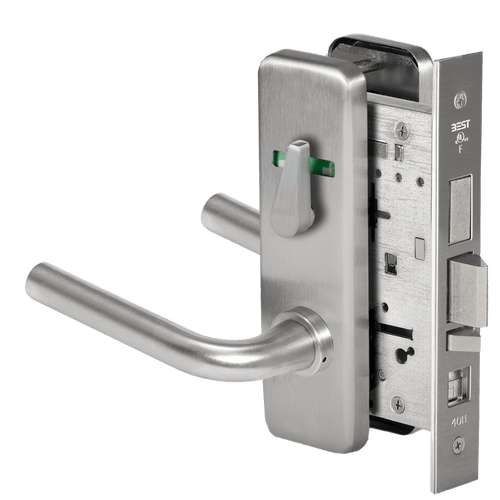 BEST 45H Series Mortise Lock with Grade 1 Security and Matte Silver Finish 45H7AB12J630VIB
