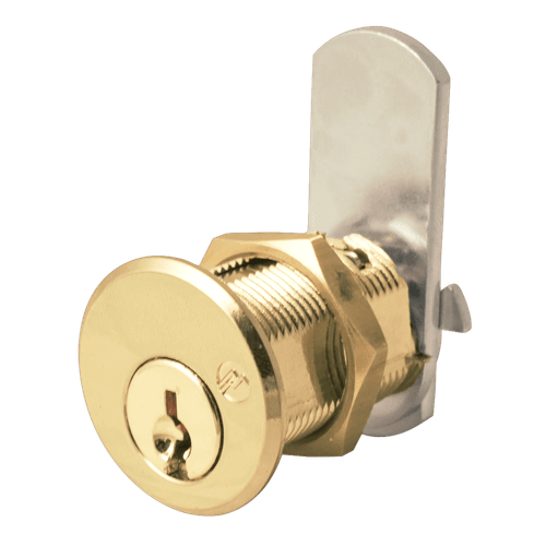 Olympus DCN2 US3 KD Grade 1 Disc Tumbler Cam Lock, Bright Brass DCN2 US3 KD