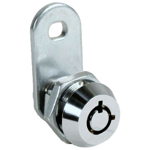 Olympus 2400XSB KD Commercial Cabinet Lock, Keyed Different, Polished Silver 2400XSB KD