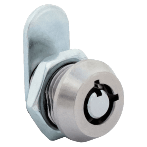 Olympus 2200SA KA Cabinet Lock in Polished Silver 2200SA KA