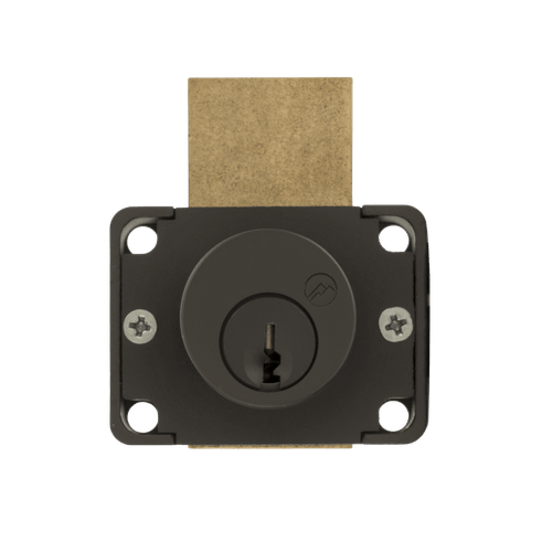 Olympus 200DW 10B 7/8 KD N Series Drawer Deadbolt Lock, Dark Bronze 200DW 10B 7/8 KD