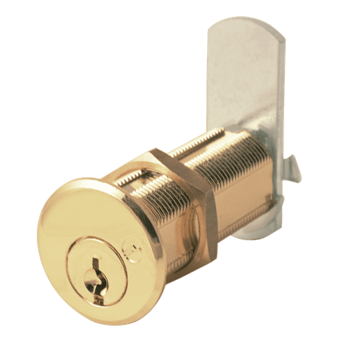 Olympus DCR4 US3 KD Grade 1 Disc Tumbler Cam Lock, Bright Brass DCR4 US3 KD