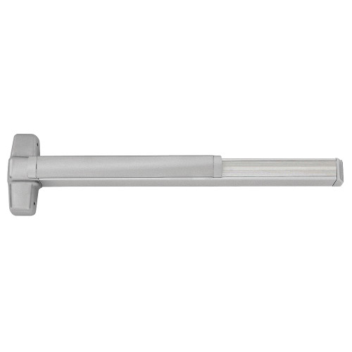 Von Duprin QEL9949L-NL-17 3 26D LHR Grade 1 Concealed Vertical Cable Exit Bar 36 Device 82 to 96 Door Height Night Latch Function 17 Lever with Escutcheon Motorized Latch Retraction Less Dogging Satin Chrome Finish Field Reversible