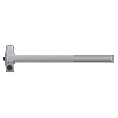 Von Duprin SDQEL99NL-OP 3 26D RHR Grade 1 Rim Exit Bar Wide Stile Pushpad 36 Device Night Latch Function Cylinder Only Motorized Latch Retraction Special Dogging Satin Chrome Finish Non-handed