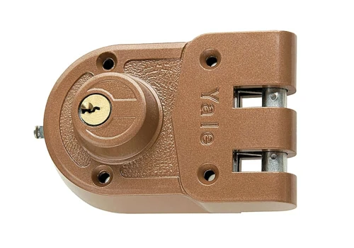 Yale 197 1/4 Jimmy Proof Deadlock Double Cylinder Angle Strike 197 1/4