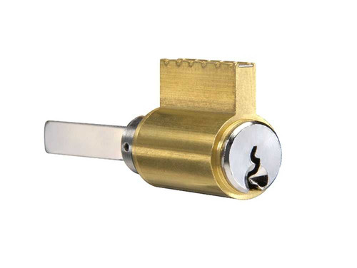 Yale 1802 GG 626 0 BITTED Standard Cylinder for 5300LN 5400LN inTouch 440F 540F 580F 6-Pin GG Keyway 0-Bitted Satin Chrome 1802 GG 626 0 BITTED