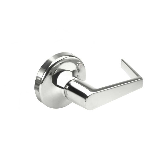 Yale AU355LN 625 Grade 2 Dummy Trim Augusta Lever Non-Keyed Bright Chrome Finish Non-handed AU355LN 625