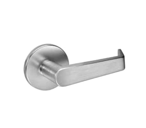 Yale AUR8801FL 626 TRIM PACK Yale 8800FL Series Mortise Trim Pack Passage or Closet Latch Function Blank x Blank 01 Augusta Lever CO Rose Satin Chromium Plated Finish AUR8801FL 626 TRIM PACK