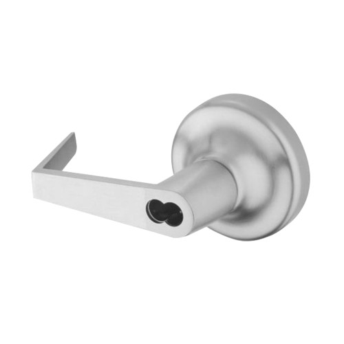 Yale B-AU541F 626 Rose x Lever Nightlatch 03 SFIC Prep Less Core Augusta Lever Satin Chrome