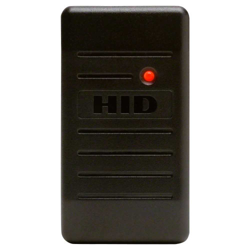 HID 6005BGB00 ProxPoint Plus Reader Wiegand output Charcoal Gray 18 In Pigtail 6005BGB00