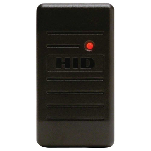 HID 6008B2B07 ProxPoint Plus Reader Clock and Data output Designer Charcoal Gray 18 In Pigtail 6008B2B07