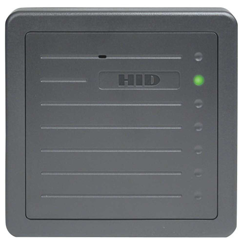 HID 5455BGN00 ProxPro II Proximity Reader Wiegand output Charcoal Gray 18 In Pigtail No Keypad 5455BGN00