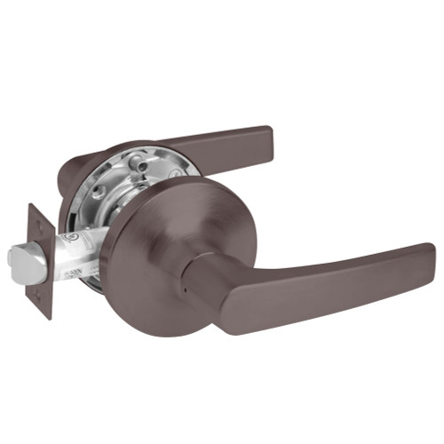 Yale MO5401LN 613E Grade 1 Passage/Closet Latch Cylindrical Lock Monroe Lever Non-Keyed Dark Oxidized Bronze Finish Non-handed