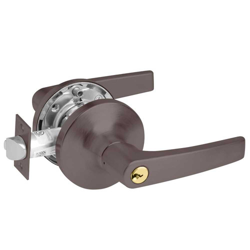 Yale MO5404LN 613E Grade 1 Entry Cylindrical Lock Monroe Lever Conventional Cylinder Dark Oxidized Bronze Finish Non-handed MO5404LN 613E