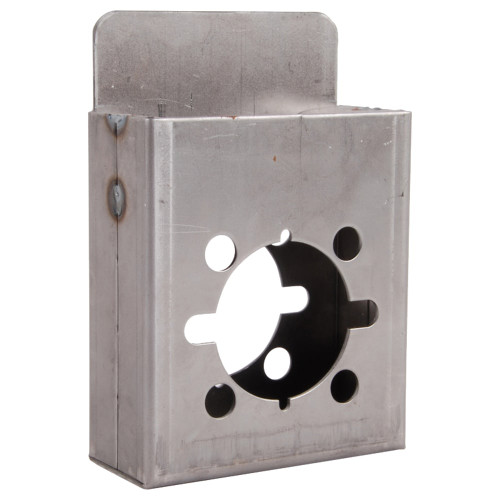 Keedex K-BXRHO-AL Aluminum Weldable Gate Box for Schlage Rhodes andÂ¬â ManyÂ¬â OtherÂ¬â LeverÂ¬â SetsÂ¬â Universal Hole pattern