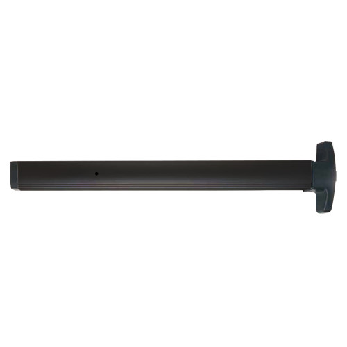 First Choice Building Products AL379242-BR First Choice 3790 Rim Exit 42 Inch Device Narrow Stile Application Non-Handed Prepped for exterior key cylinder no cylinder Alarm Function Dark Bronze Anodized Aluminum AL379242-BR