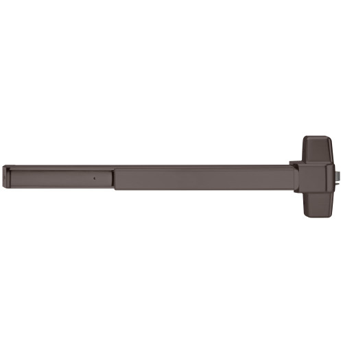 Marks M9900/10B-48 Grade 1 Rim Exit Bar Wide Stile Pushpad 48 Device Exit Only Hex Dogging Dark Oxidized Satin Bronze Oil Rubbed Finish Non-Handed M9900/10B-48