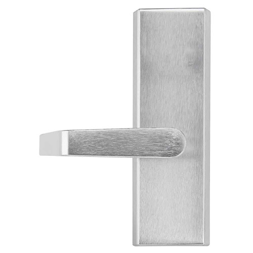 Marks MESC600N/26D Grade 1 M9900 Exit Bar Trim Passage Function American Lever with Escutcheon Satin Chrome Finish Field Reversible MESC600N/26D