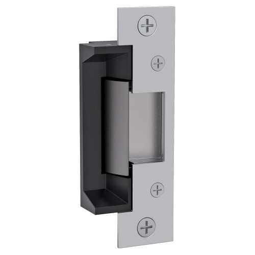 HES 5000-501-630 Electric Strike Body For Use with Cylindrical Locksets in ANSI Metal Jambs Satin Stainless Steel Finish