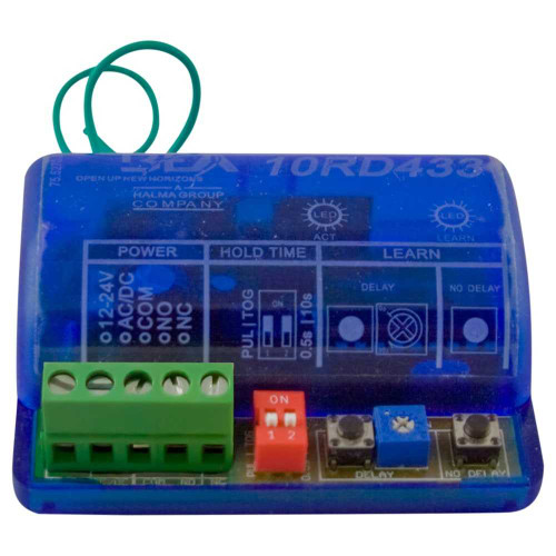 BEA 10RD433 Digital Receiver 433 MHz 12 to 24 VAC/VDC 10RD433