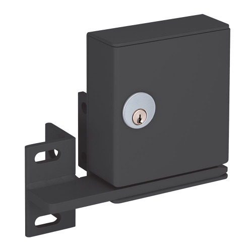 SDC GL260MRAHB Gate Lock for Outdoor Installation 12/24VDC Mechanical Key Unlock Failsecure Bolt Position Sensor SPDT for Gate Lock 