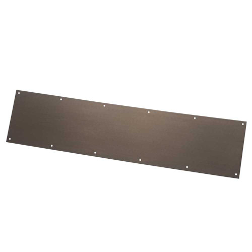 Rockwood K1050 6X34 US10B Metal Kick Plate Standard Duty 6 by 34 Dark Oxidized Satin Bronze Oil Rubbed Finish K1050 6X34 US10B