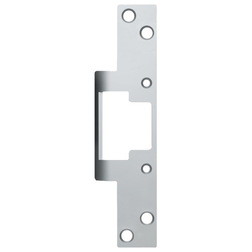 HES 805 630 Faceplate Only 8000/8300 Series 9 x 1-3/8 Flat with Radius Corners Satin Stainless Steel