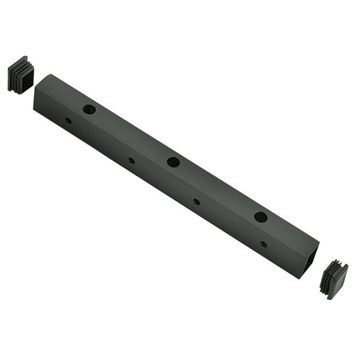 Securitron UHB-BK-8 Universal Header Bracket 8 In Black Anodized Aluminum