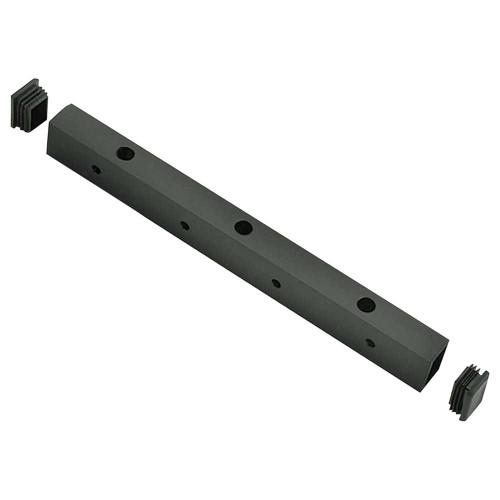 Securitron UHB-BK-8 Universal Header Bracket 8 Black Anodized Aluminum UHB-BK-8