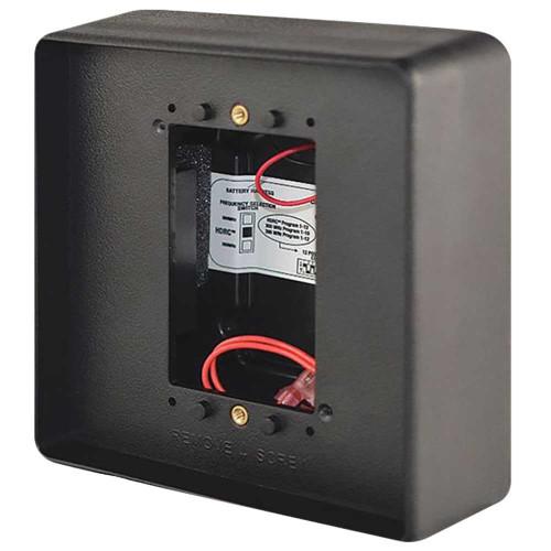 MS Sedco CP/TX CP/TX Wall Mount Transmitter Complete with Transmitter Integrated Signal Enhancing Antennas Wire Harness and 9V Battery Installed in a Surface Mounting Box CP/TX