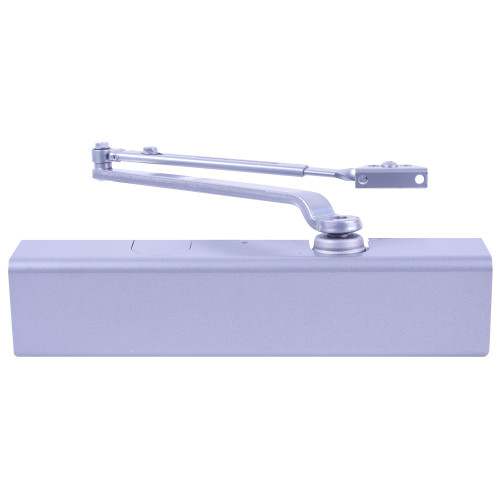 Arrow 5016N AL Door Closer Tri-Packed Regular Parallel & Top Jamb Mount Non-Hold Open Size 1-6 Full Plastic Cover Aluminum Painted