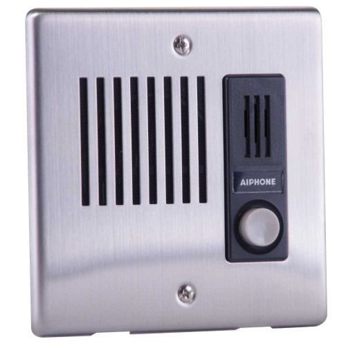 Aiphone LE-DA Flush Mount Audio Door Station Stainless Steel Cover LE-DA