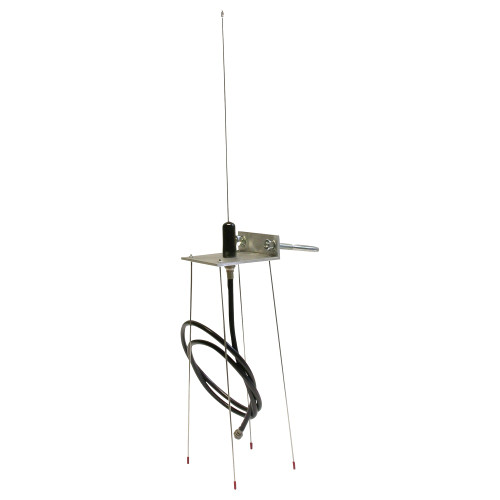 Nortek EXA-1000 Omni-Directional Remote Antenna Compatible with all Linear Receivers with Type F Antenna Connector Receives Signals in 288 to 320 MHz Range Includes 5' of Coax U-Bolt for Post Mounting