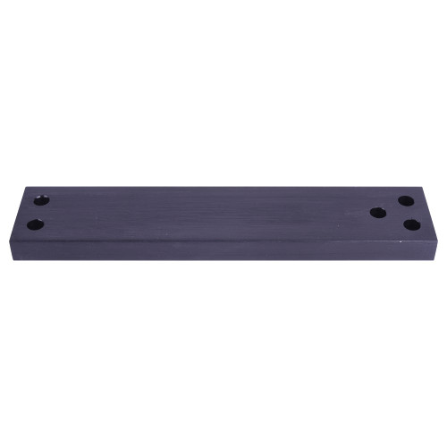 Securitron ASB-62BK Aluminum Spacer Bracket M62 Blade Stop Applications Black Anodized Aluminum ASB-62BK