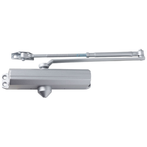 Dexter DCL2000-STD LESS-RW/PA AL Grade 1 Surface Closer Tri Mount Regular Parallel or Top Jamb Mounted Regular Arm Adjustable Backcheck Less Cover Size 1 to 6 Aluminum Painted Finish Non-Handed DCL2000-STD LESS-RW/PA AL