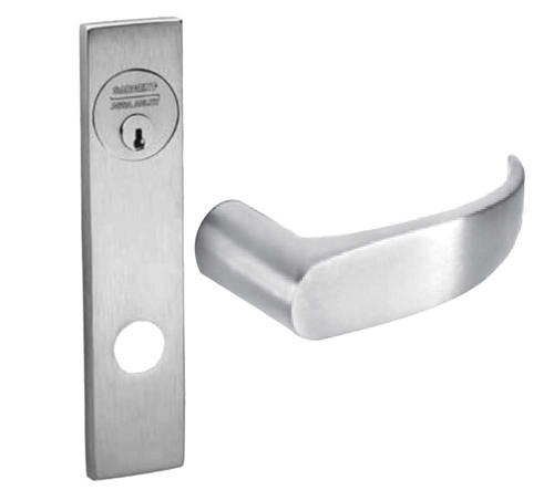 Sargent RX-8271-12V LE1P 26D Fail Secure 12V Electrified Mortise Lock LE1 Escutcheon P Lever RX Switch Satin Chrome RX-8271-12V LE1P 26D
