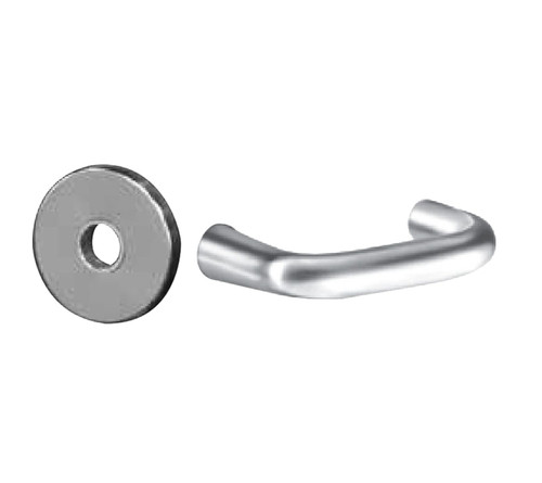 Sargent RXLC-8271-24V LNJ 26D Fail Secure 24V Electrified Mortise Lock LN Rose J Lever Less Cylinder RX Switch Satin Chrome RXLC-8271-24V LNJ 26D