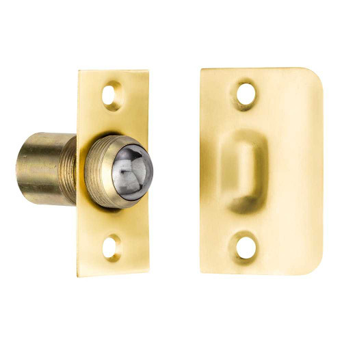 IVES 347B3 Brass Ball Catch Bright Brass 347B3