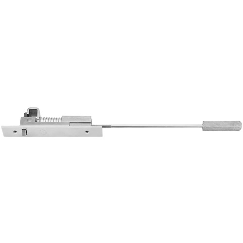 IVES FB31B-12-MD US32D Automatic Flushbolt Bottom Only 12 Rod Metal Doors Satin Stainless Steel FB31B-12-MD US32D