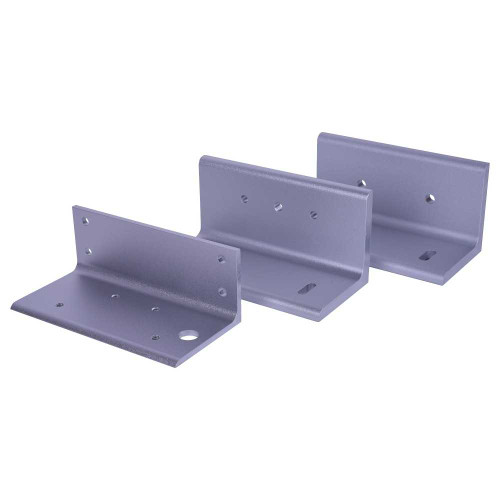 Securitron Z-MM15CL Z Bracket for MM15 Satin Aluminum Clear Anodized Z-MM15CL