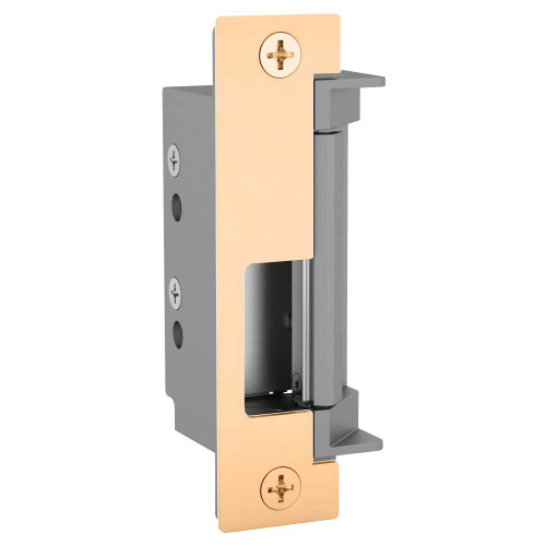 HES 4500C-612 Grade 1 Electric Strike Fail Safe/Fail Secure 12/24 VDC Low Profile Fire Rated Satin Bronze 4500C-612