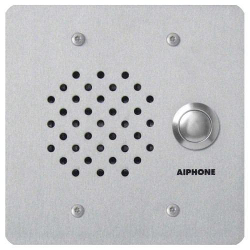 Aiphone LE-SS/A Flush Mount 2-Gang Sub Station Stainless Steel LE-SS/A